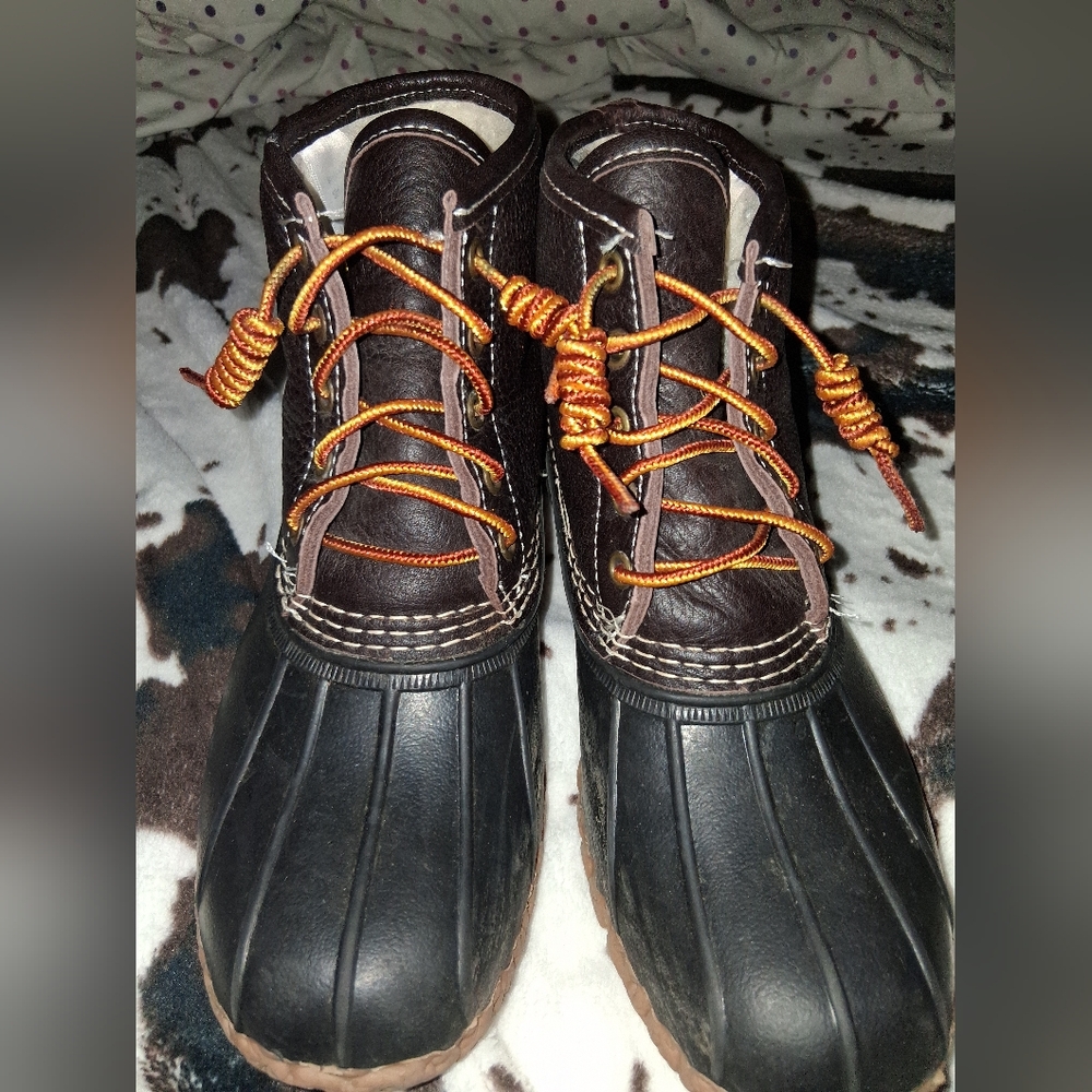 L.L. Bean Duck Boots Size 8